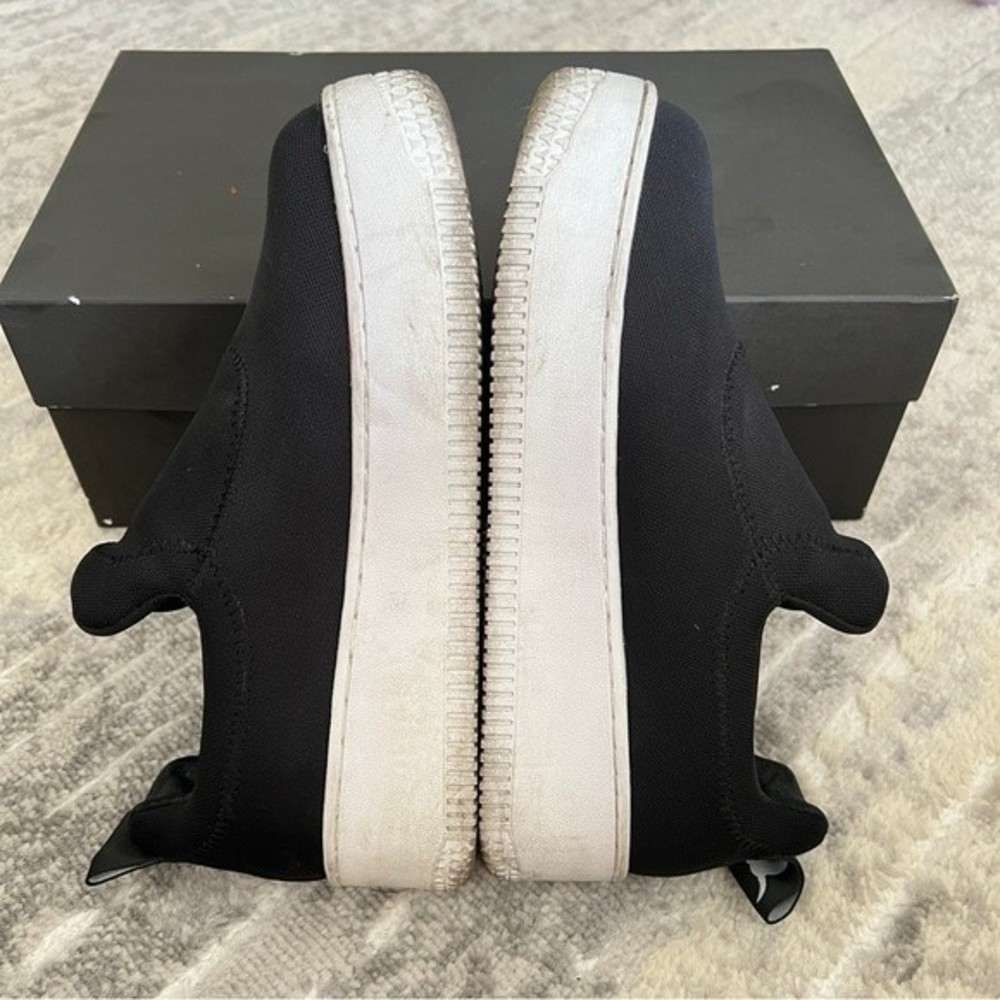 Windsor Smith 50mm Speedy Nylon Mesh Slip On Sneakers in Black - Picture 8 of 12
